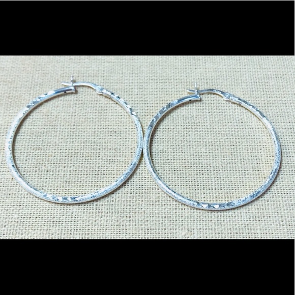 Nela’s Creations Jewelry - 925 Sterling Silver Hoops
